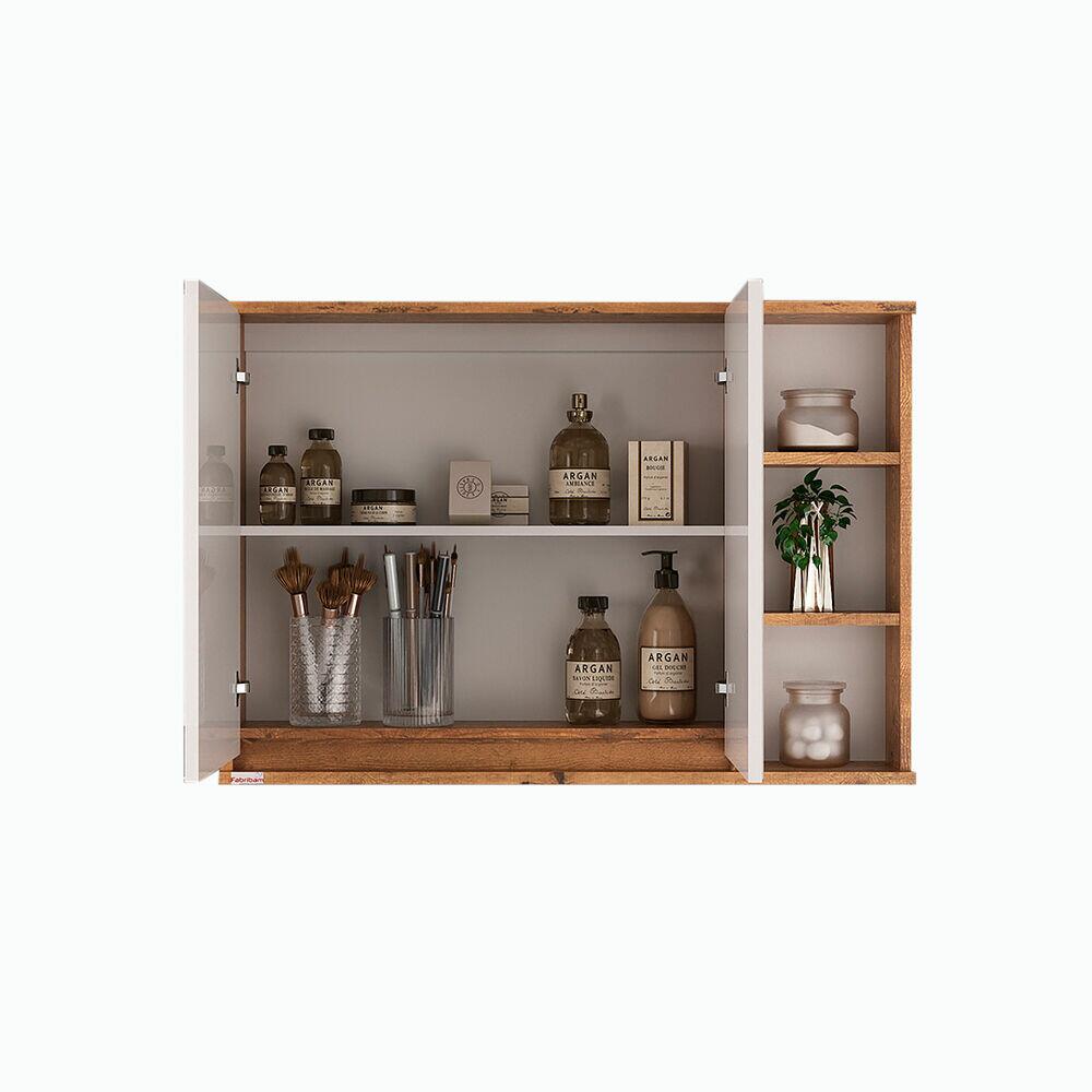 Espelheira para Banheiro MDF/MDP Apollo 90cm C-Linea