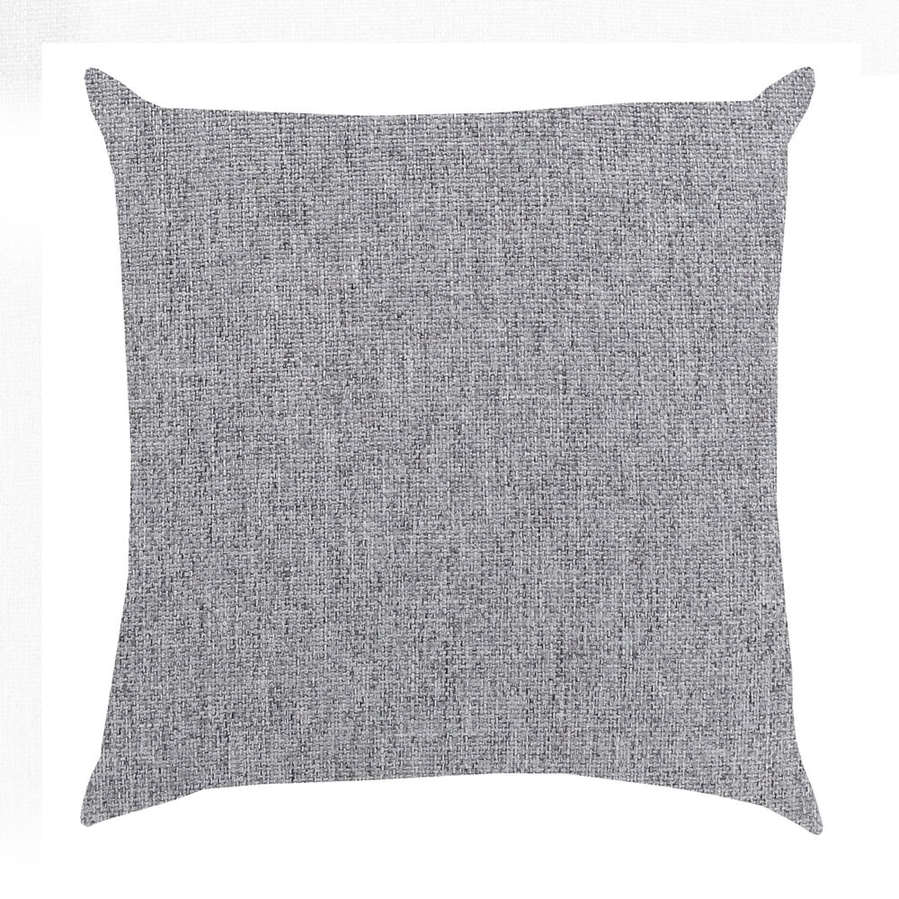 Almofada 43x43cm Saturno Cinza Linho Diagonal