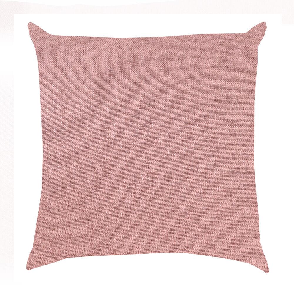 Almofada 43x43cm Saturno Rose Linho Diagonal