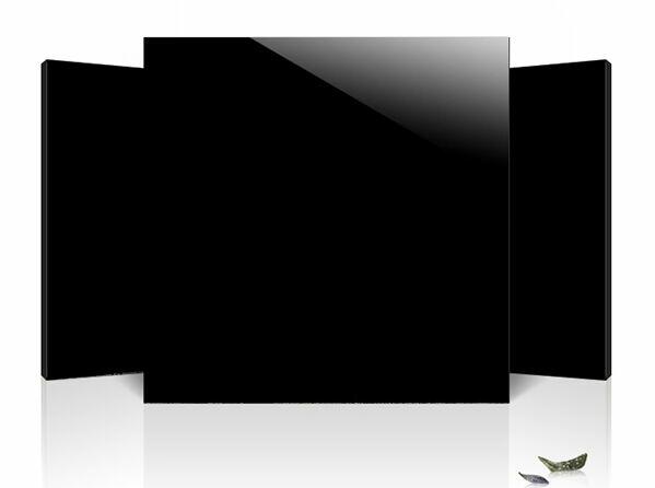 Porcelanato Full Black Extra Retificado Polido 60x60 Málaga