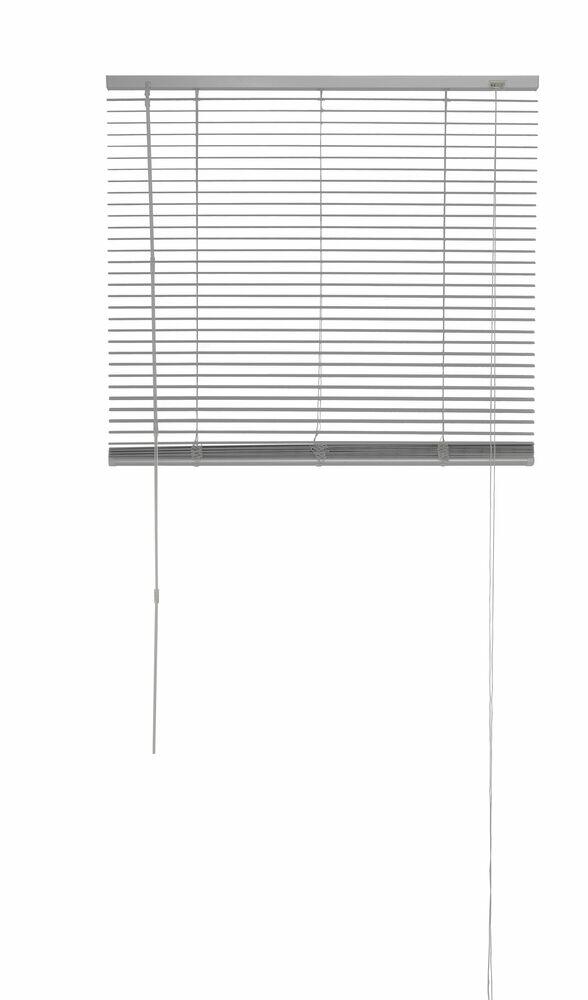 Persiana Horizontal Alumínio Aliska Cinza 80x160cm Diagonal