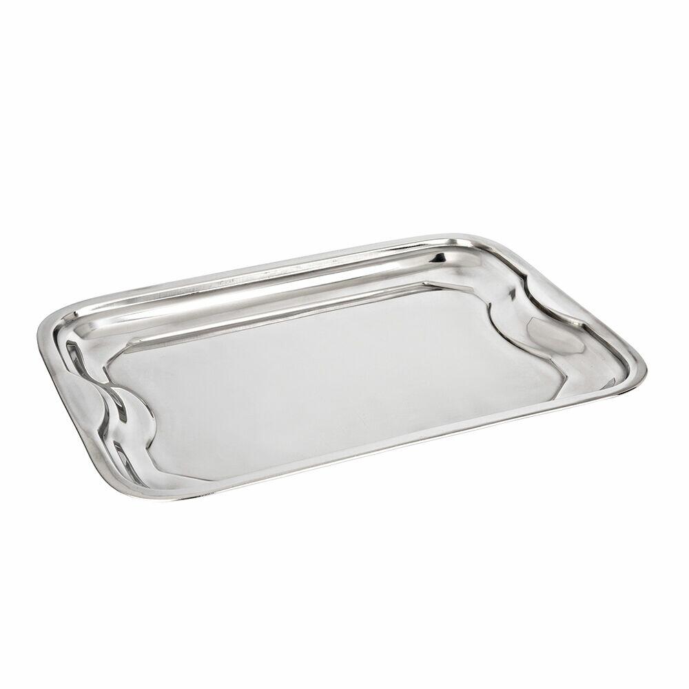 Travessa 40cm Bridger Ret Inox Casa&Ideia