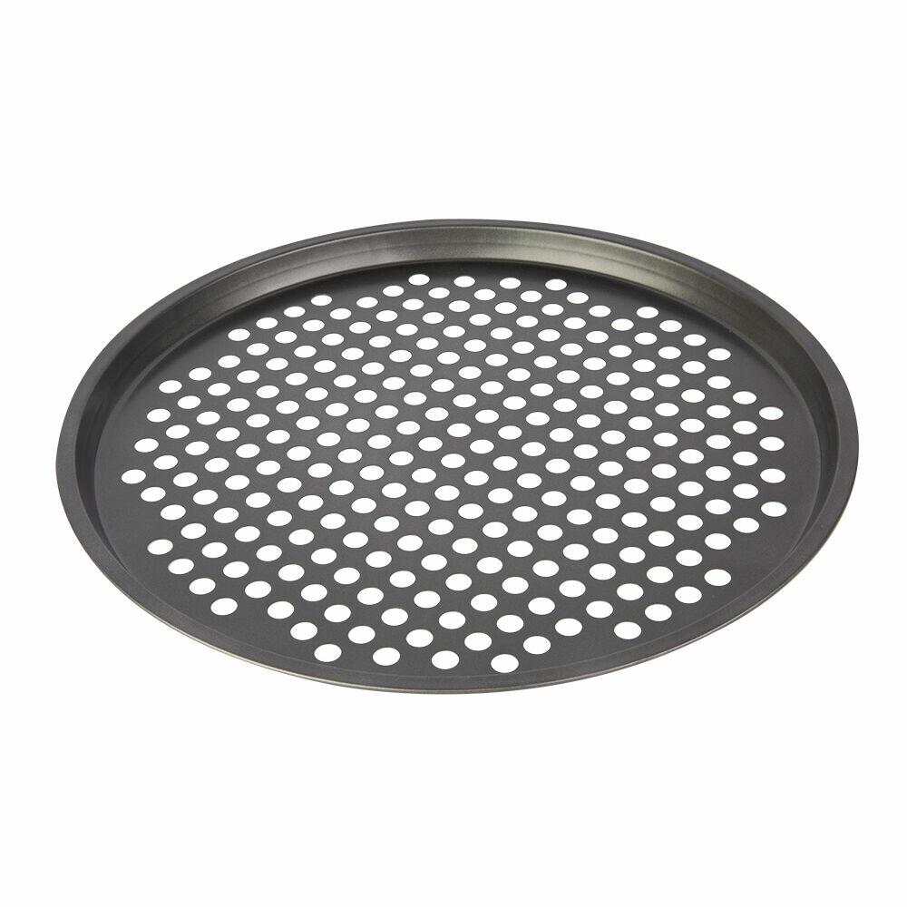 Forma Pizza Antiaderente 33,5x1cm Preto Casa&ideia