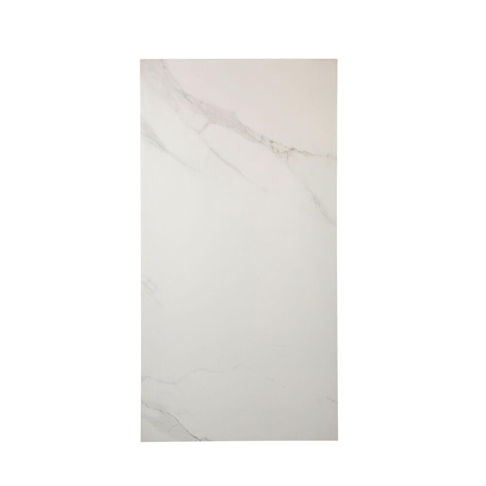 Porcelanato Statuario Branco Retificado Polido 60x120 Málaga