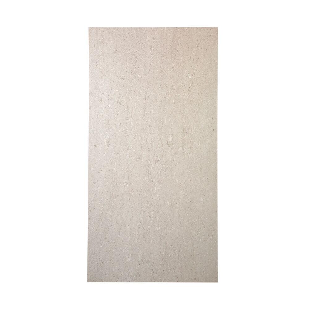 Porcelanato Glacial Tortora Branco Retificado Polido 60x120 Málaga