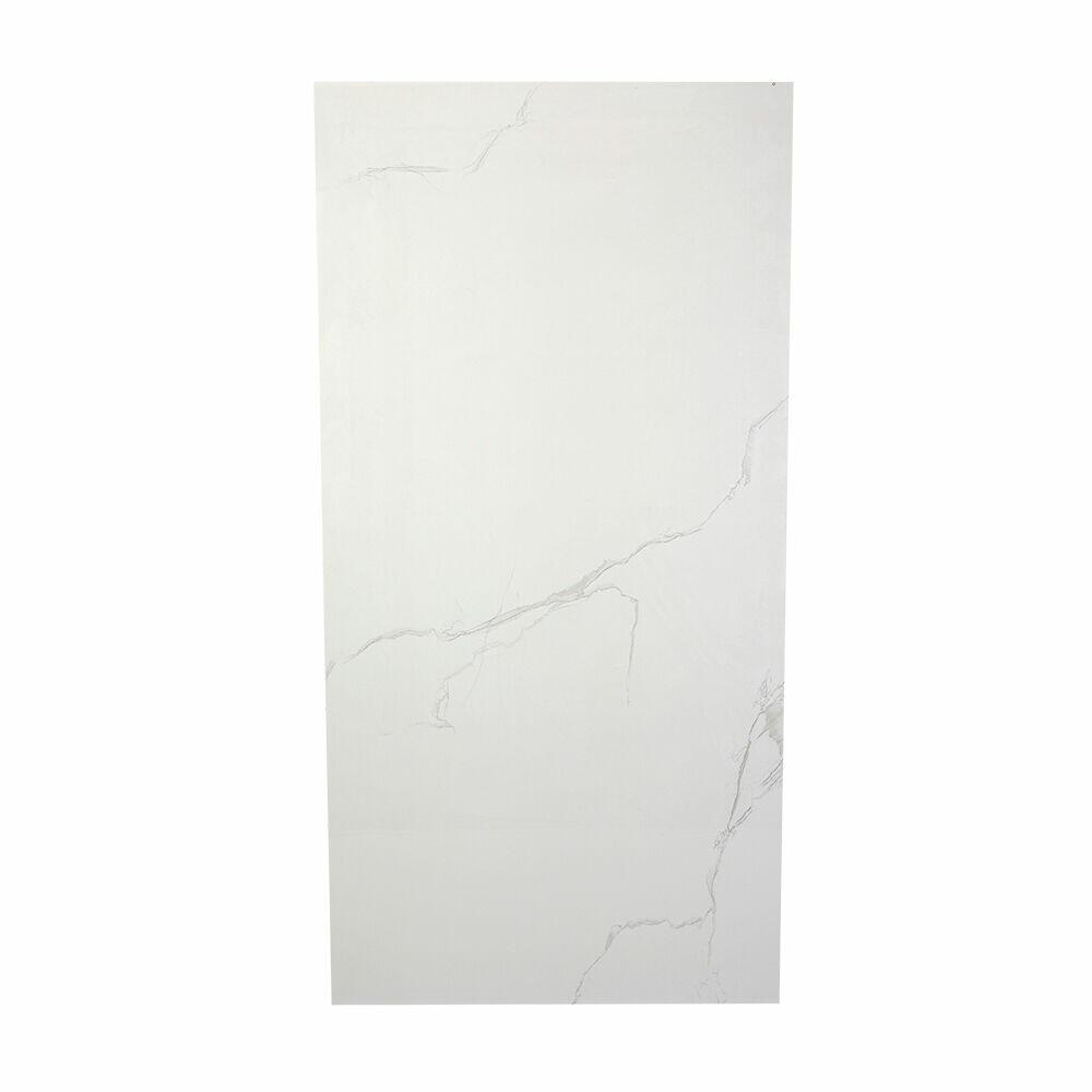 Porcelanato Sisam White Branco Marmorizado Retificado Polido 80x160 Málaga