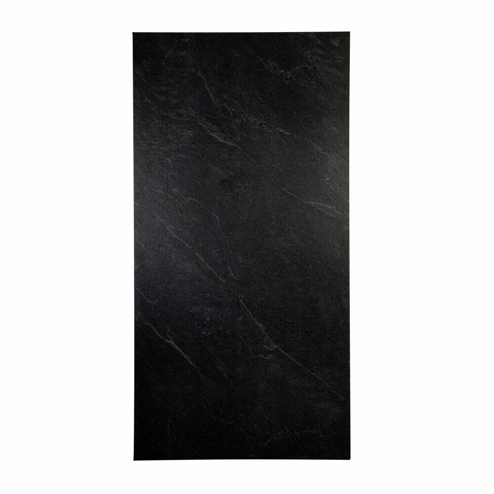 Porcelanato Lime Stone Preto Retificado Rústico 80x160 Málaga