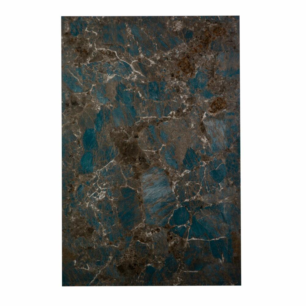 Porcelanato Amazon Blue Azul Retificado Polido 120x180 Málaga