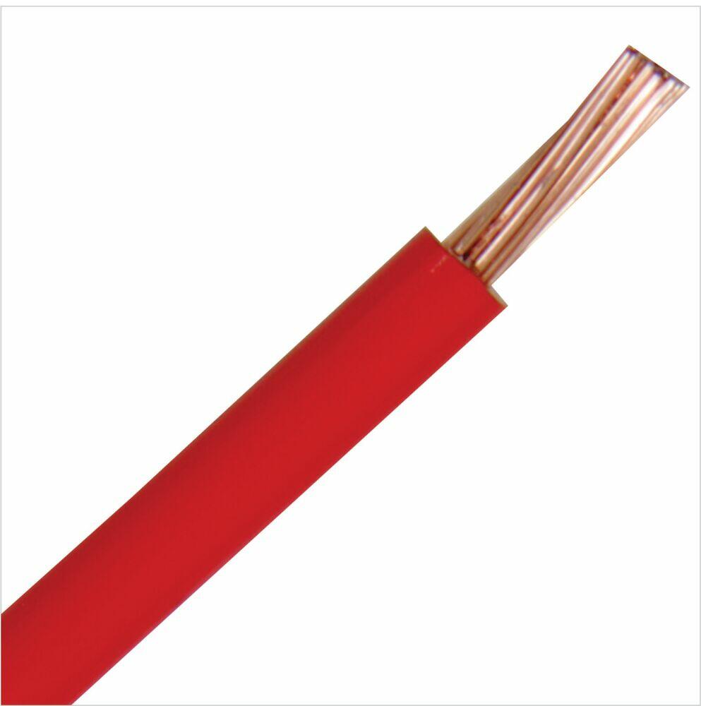 Cabo Flexivel 10mm 450/750v Vermelho Cobre Corfio