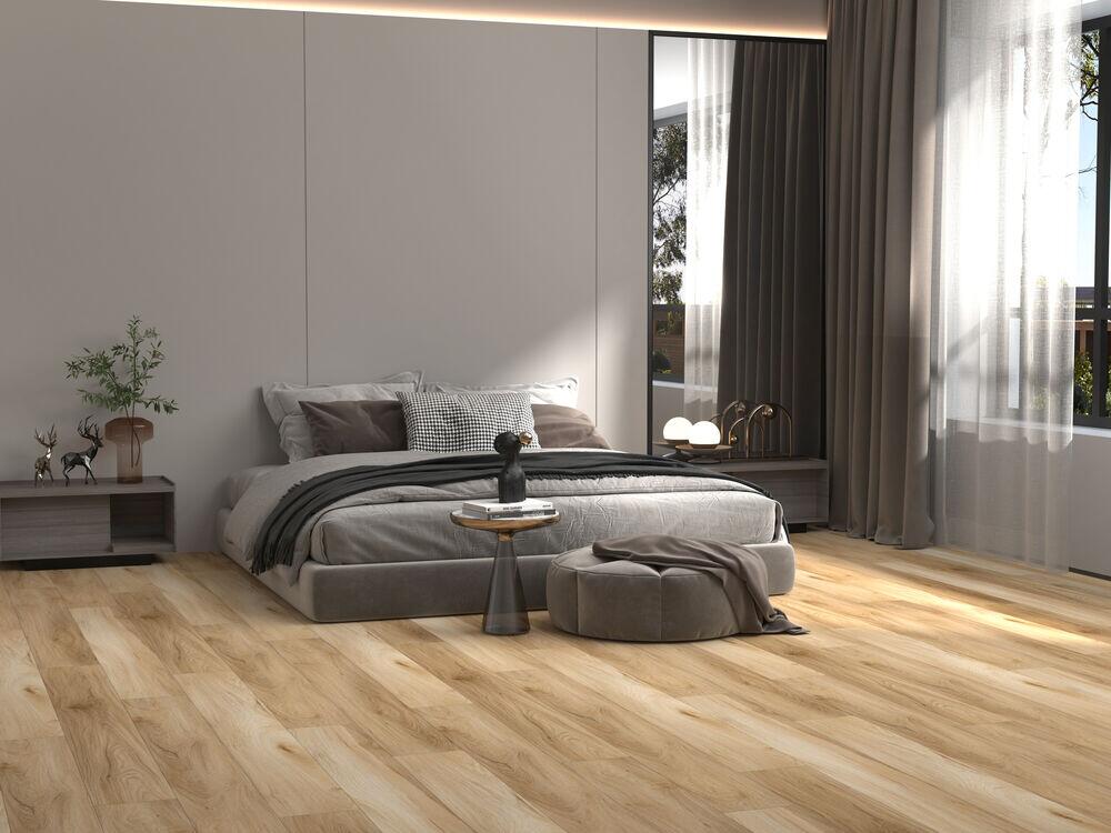 Piso Vinilico Auto Adesivo Lorena 15,2cmx91,44cmx2mm Málaga
