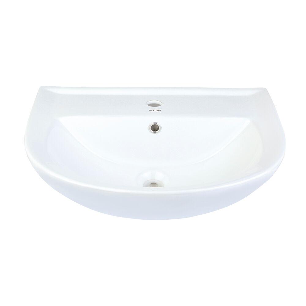 Lavatório Suspenso 19CM X 44CM X 56CM Mauá Branco Addra