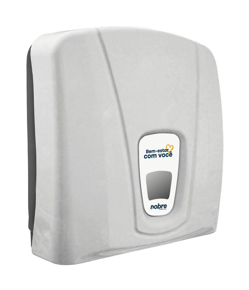 Dispenser para Papel Toalha City Cinza Branco Goedert