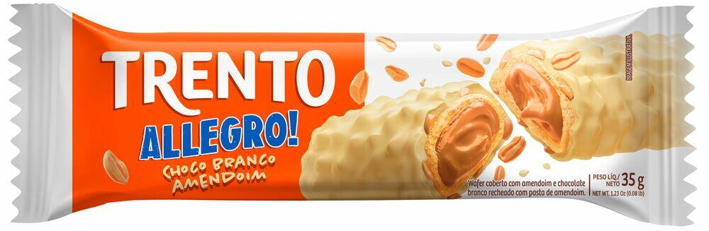 CHOCOLATE 35G TRENTO ALLEGRO CHOC . C/AMENDOIM
