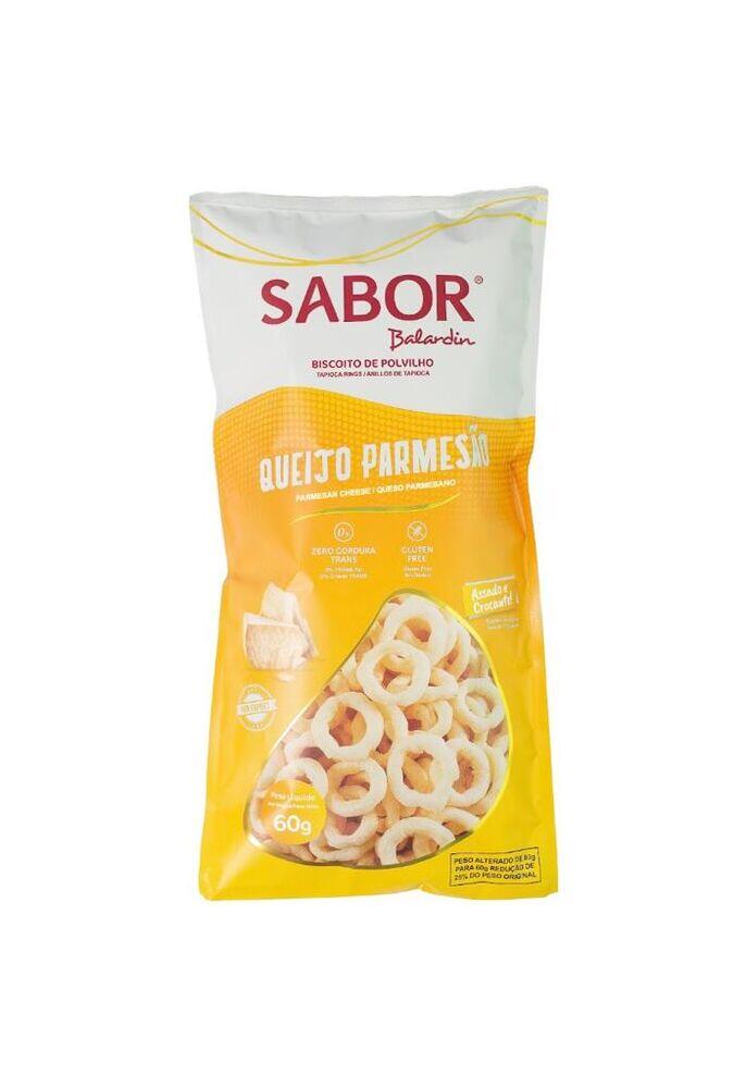 BISCOITO 60G POLVILHO PARMESAO . .