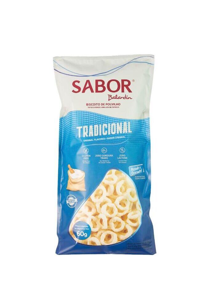 BISCOITO 60G POLVILHO TRADICIONAL . .