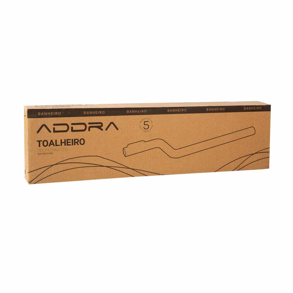 Porta Toalha Barra 30,5cm Kiel Niquel Addra