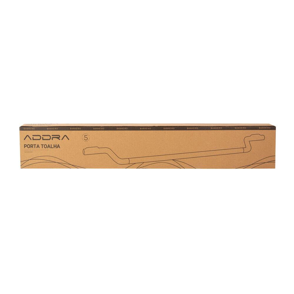 Porta Toalha Barra 60cm Remich Niquel Addra