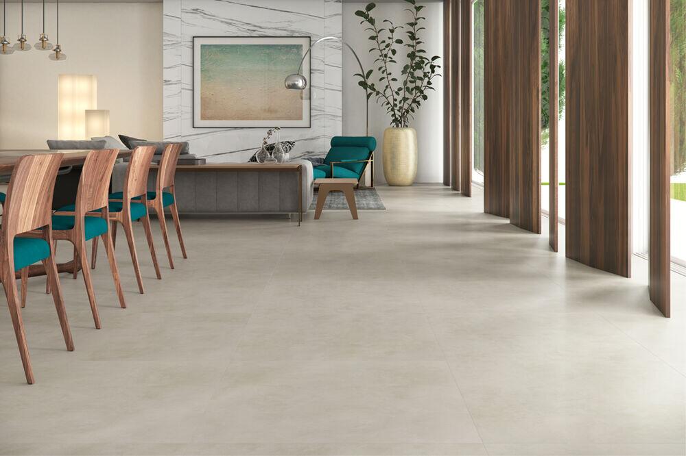 Porcelanato Areia Retificado Polido 83,6x83,6 Eliane