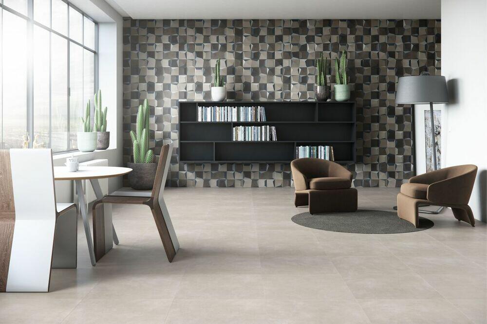Porcelanato Munari Branco Retificado Acetinado 60x60 Eliane