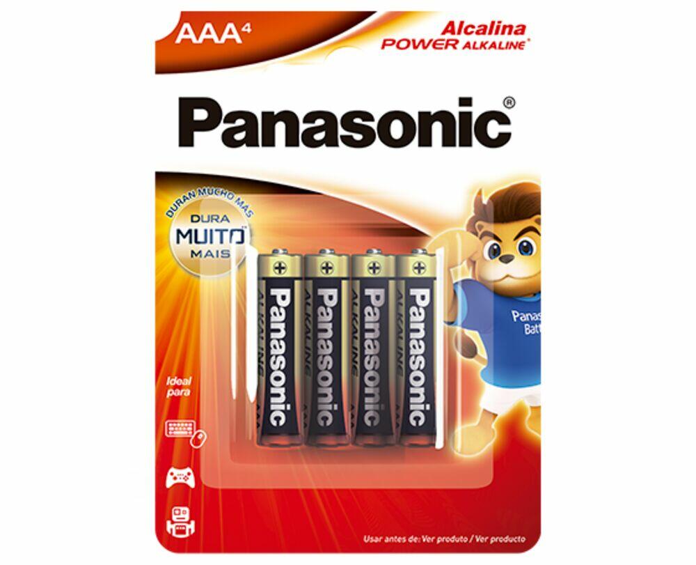 PILHA 4PCS ALCALINA AAA  . .