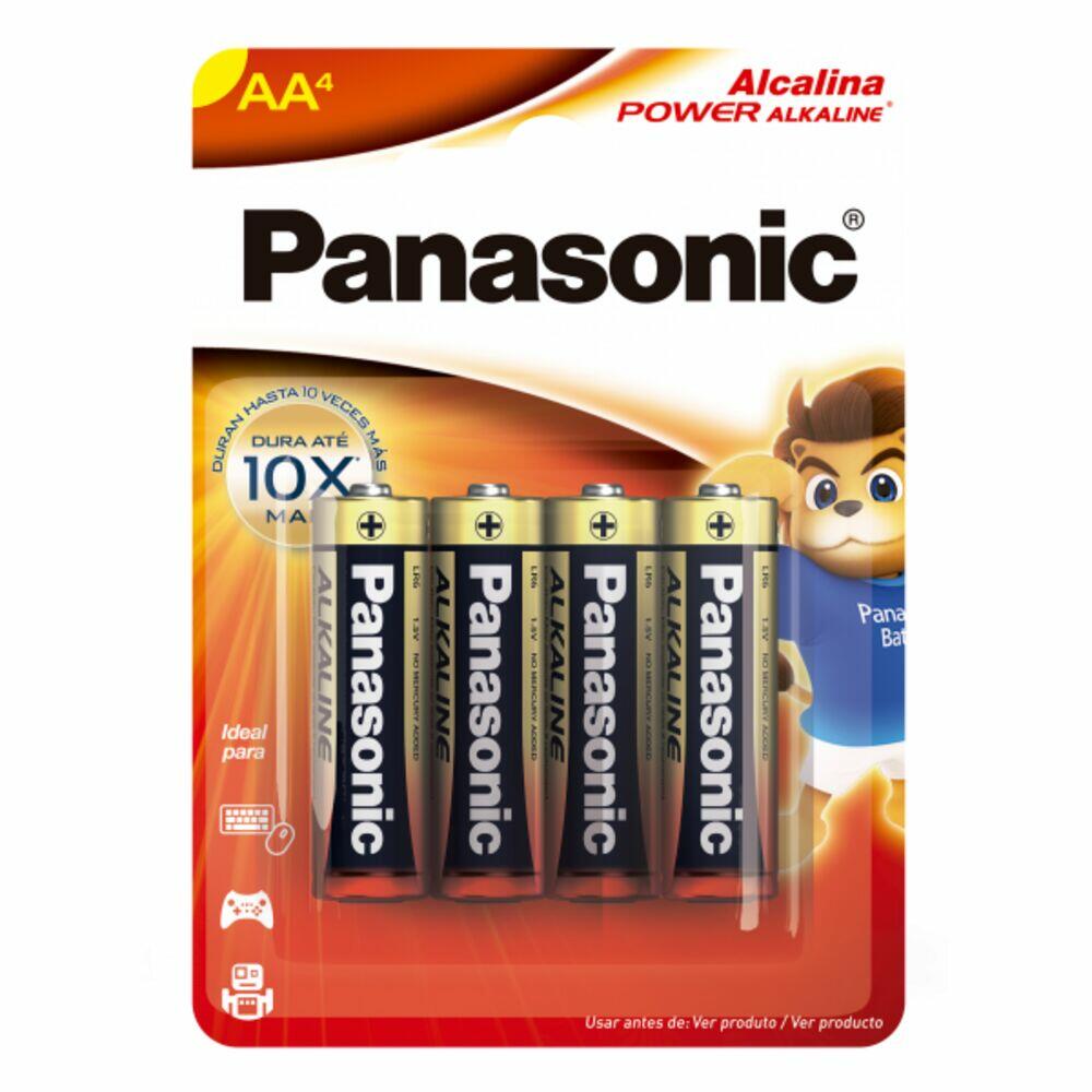 PILHA 4PCS ALCALINA AA  . .