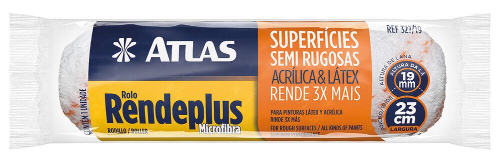 Rolo Lã 23cm Rendeplus 327/19 Branco Atlas