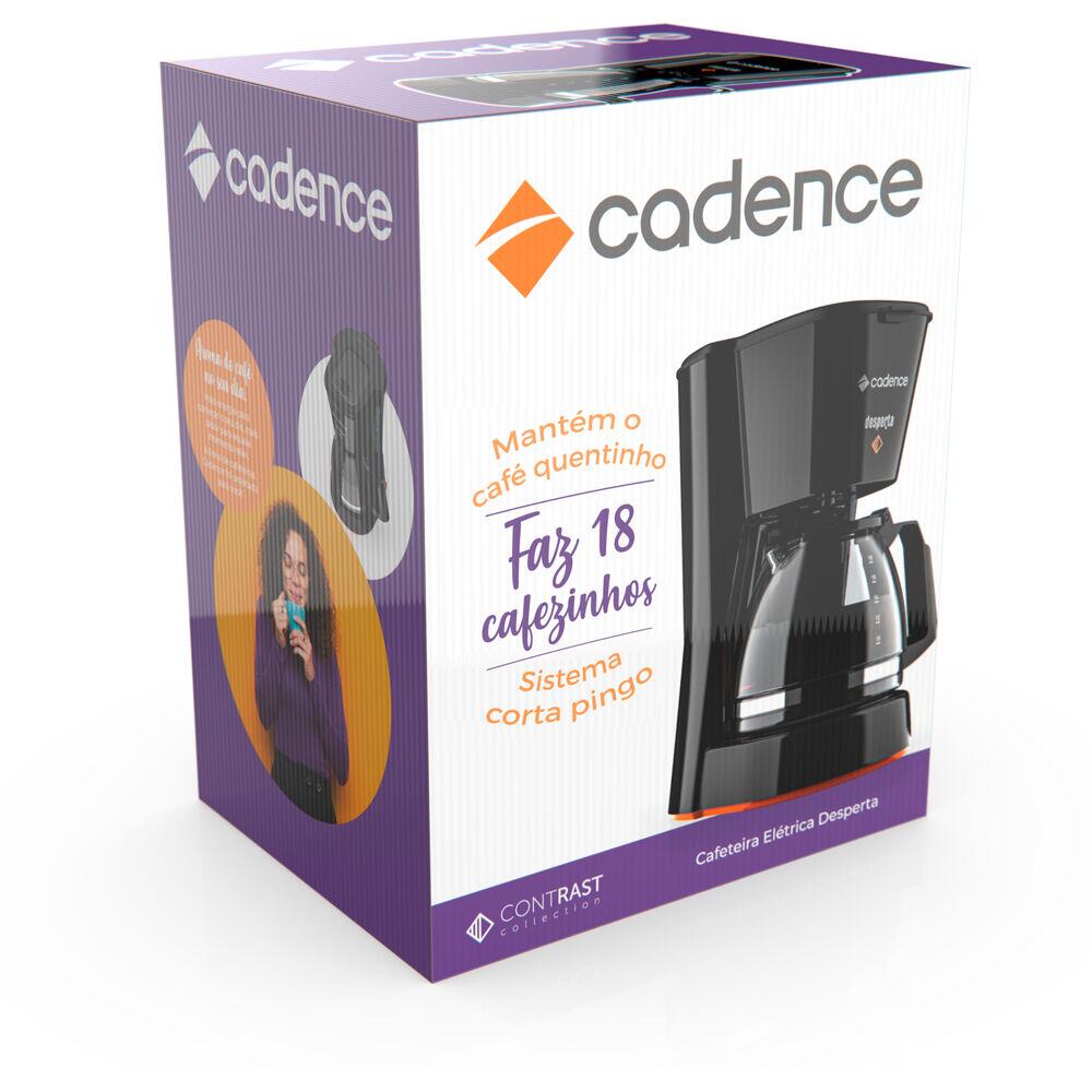 Cafeteira Elétrica 600w Caf338 Preto 220v Cadence