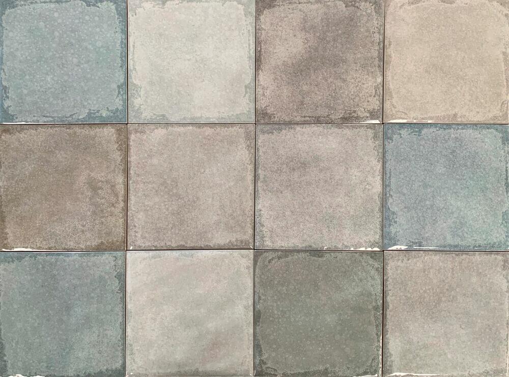 Porcelanato Pd15/106 Giz Verde Musgo Bold Brilhante 15x15 Gabriella