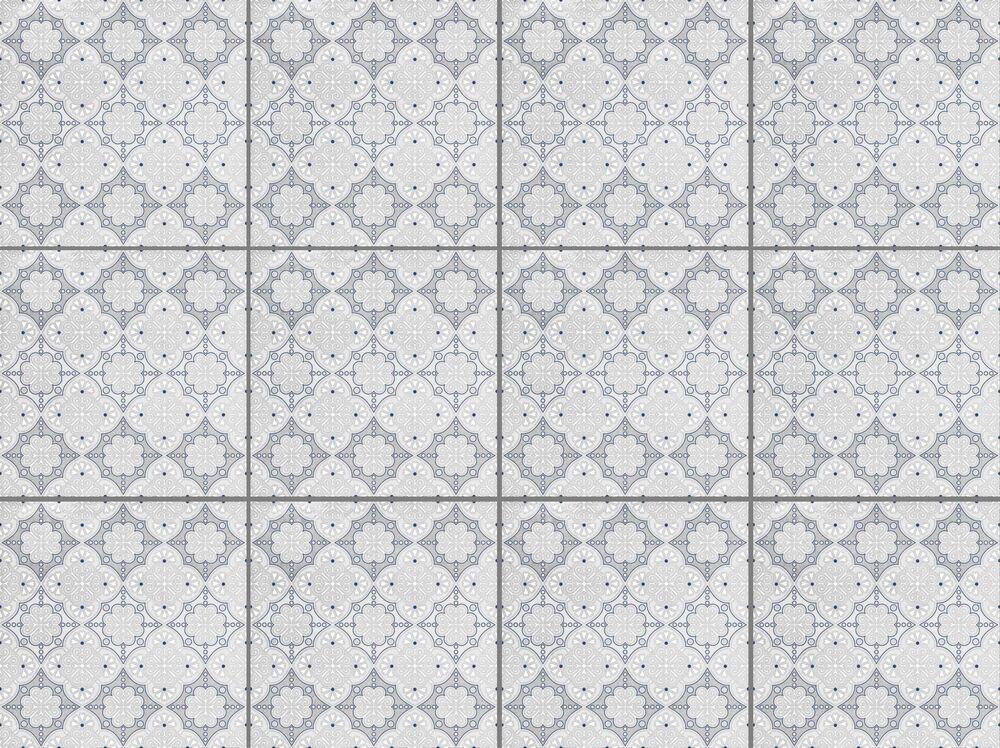 Porcelanato Pd15/403 Charmer Blue Cinza Azul Bold Acetinado 15x15 Gabriella