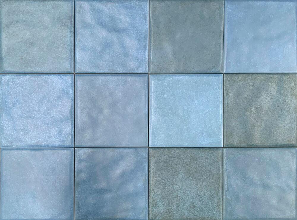 Porcelanato Pd15/101mt Giz Azul Bold Mate 15x15 Gabriella