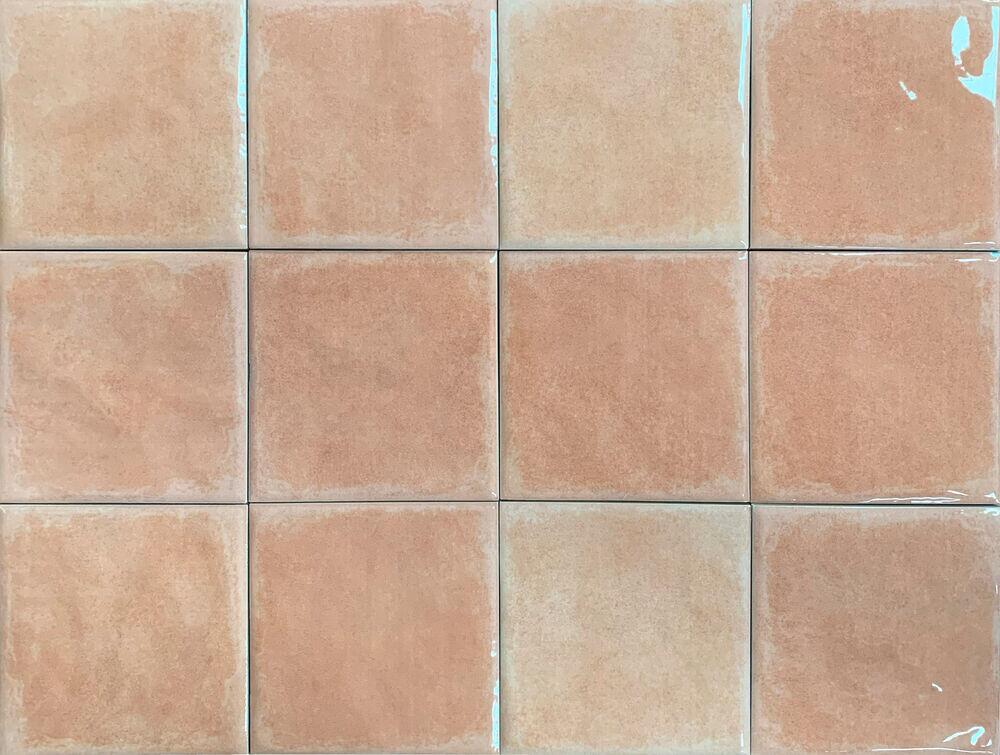 Porcelanato Pd15/104 Rosa Bold Brilhante 15x15 Gabriella
