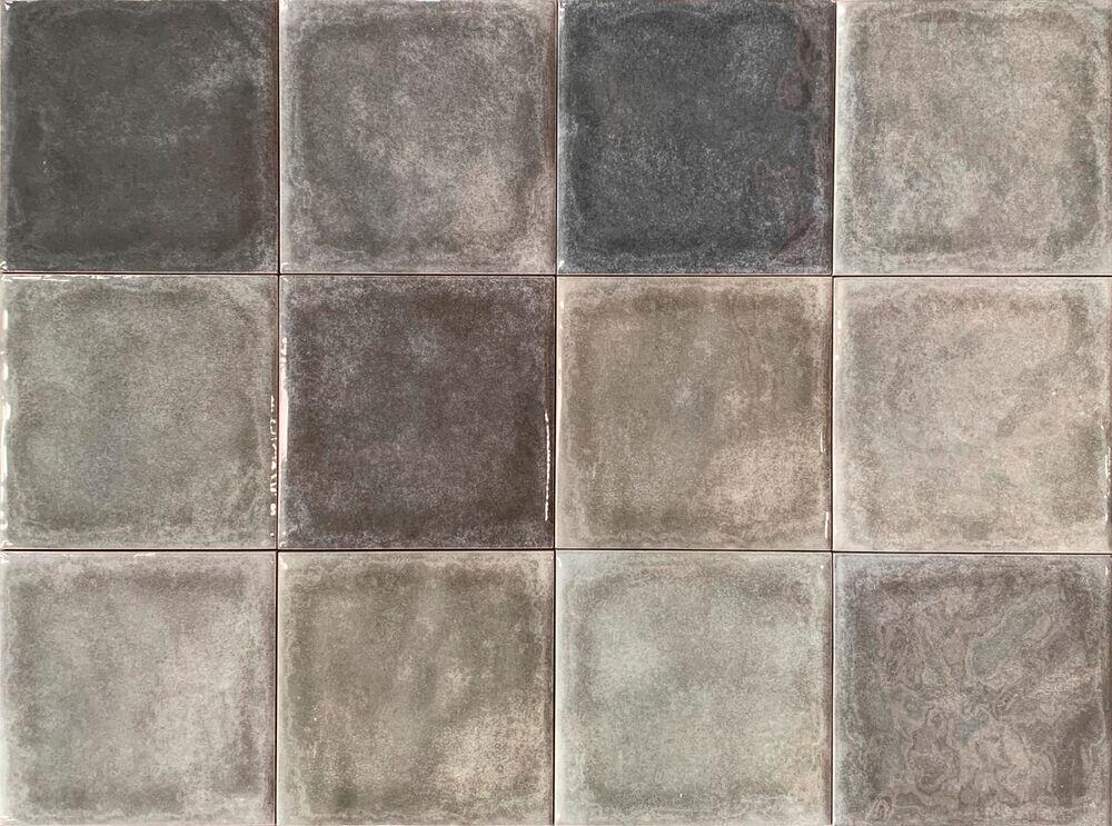 Porcelanato Pd15/102 Giz Verde Bold Brilhante 15x15 Gabriella