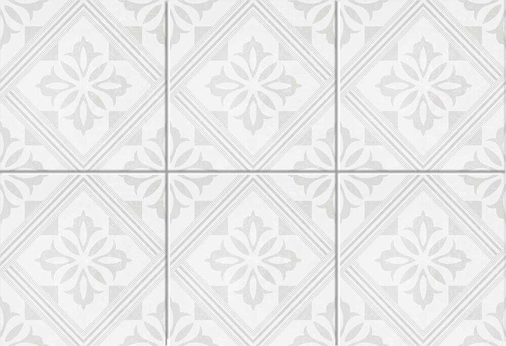 Porcelanato Pd20/315 Viena  Off White Bold Acetinado 20x20 Gabriella