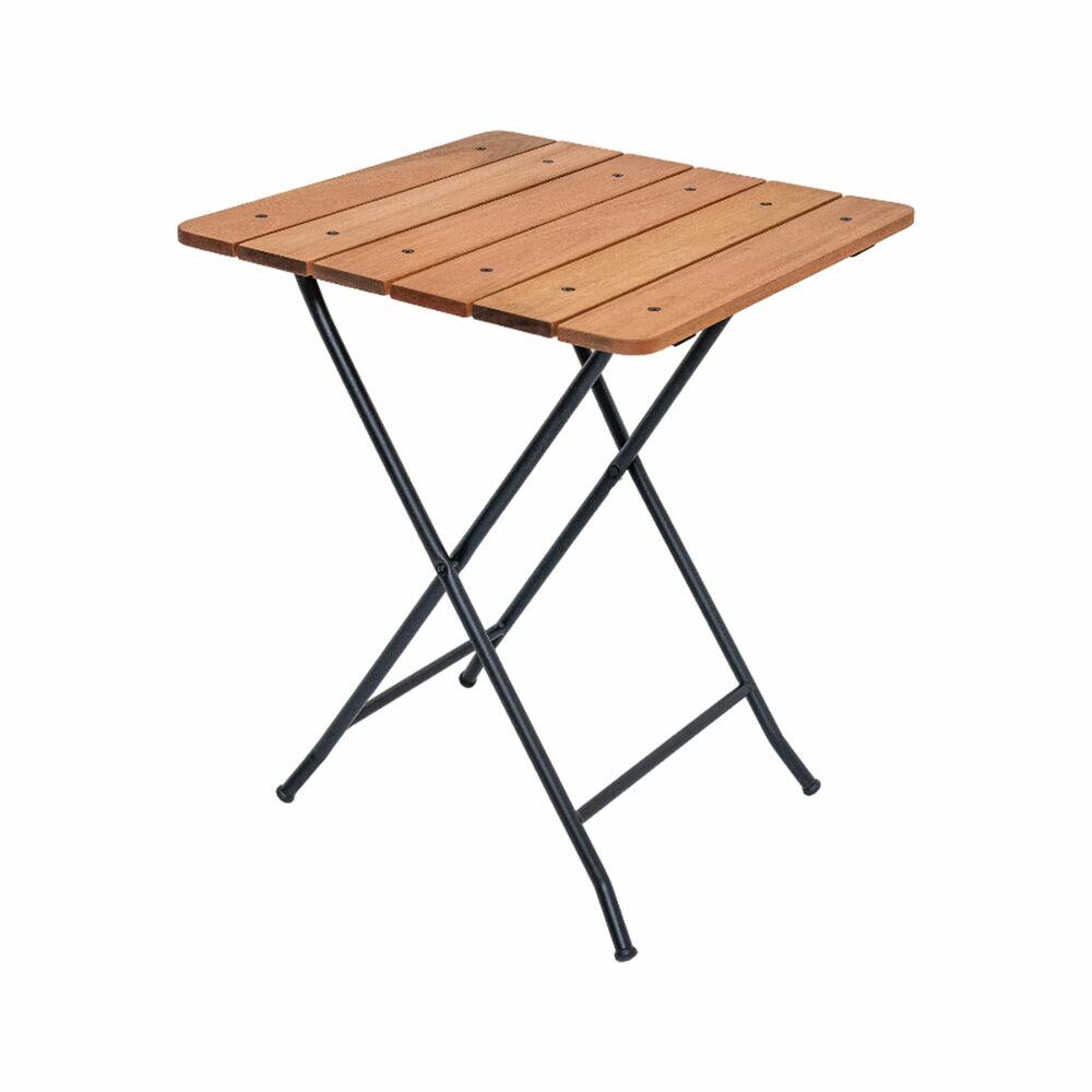 Mesa Madeira Amazonas Dobravel Jatoba Metalnew