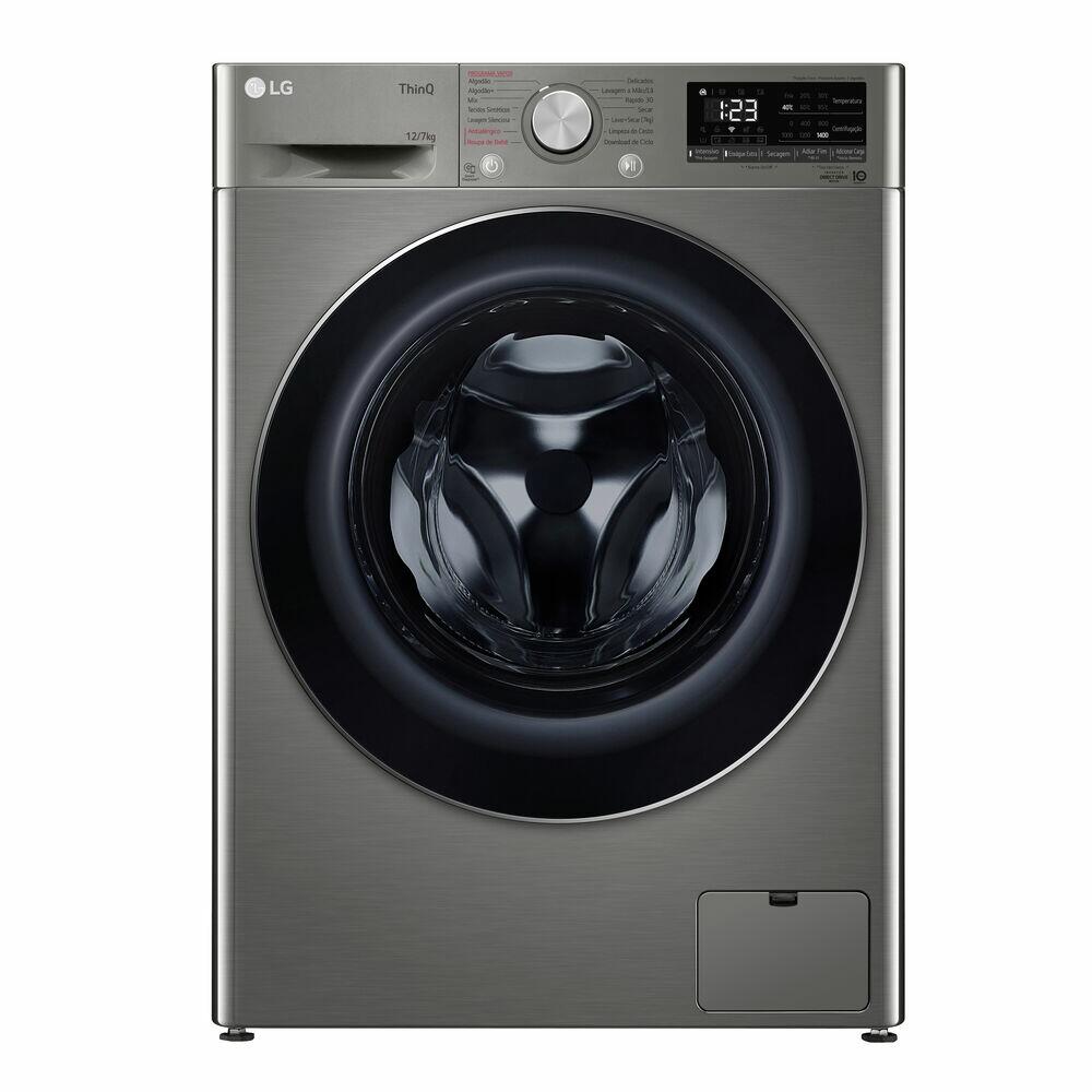Lava e Seca 12kg Cv5012pc4 Inox Lg