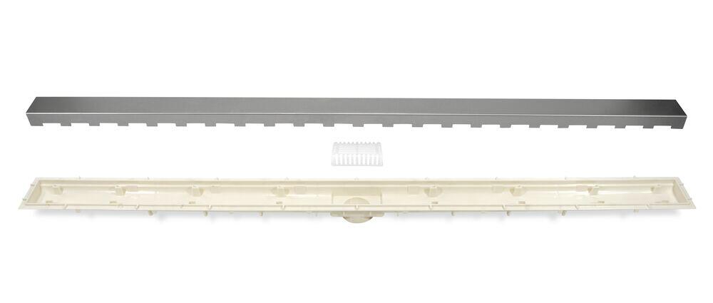Ralo Linear 90,3x4,7x4,9cm Branco Multicerto