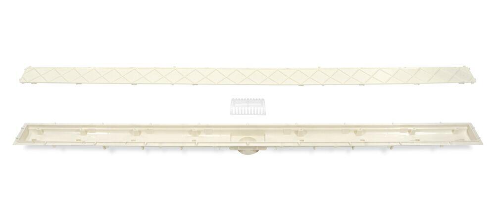 Ralo Linear Oculto 90,3x4,5x3,9cm 2623 Branco Multicerto