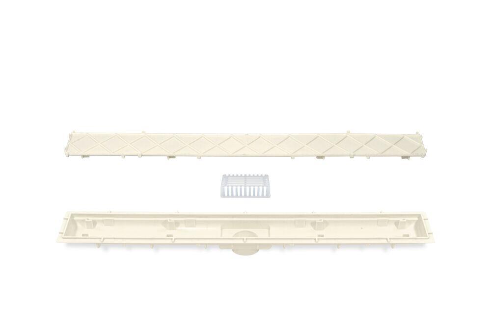 Ralo Linear 50,3x4,5x3,9cm Branco Multicerto