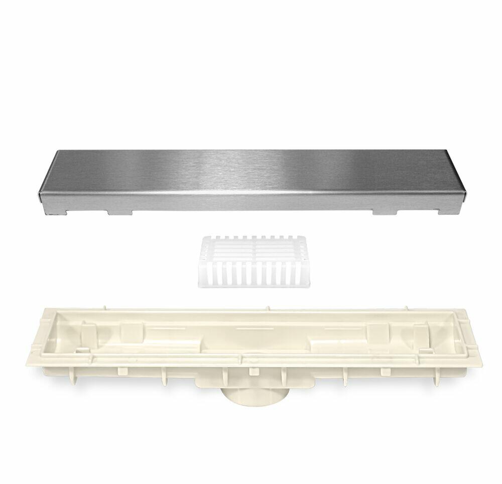 Ralo Linear Oculto 25,3x4,7x4,9cm 2618 Branco Multicerto