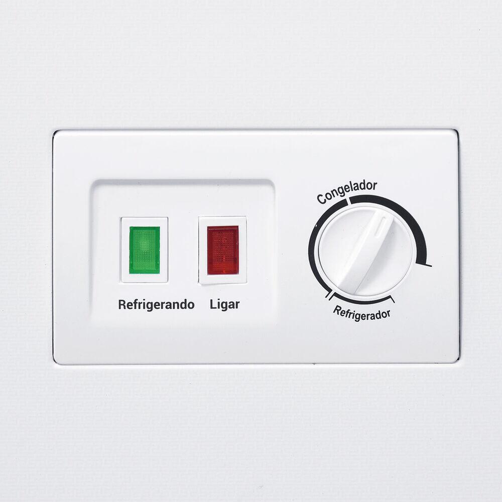 Freezer Horizontal 110l Efh120x Branco 127v Eos
