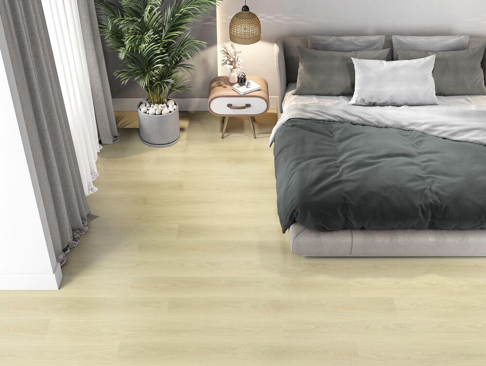 Piso Vinilico Cola Taquara  Madeirado Bege 19,2x123cmx2mm Málaga