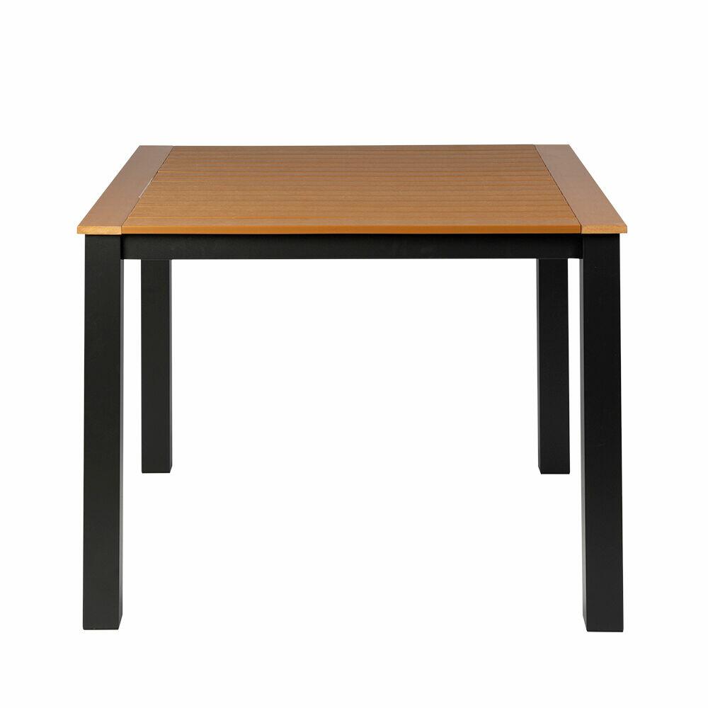 Mesa de Jardim Madrid Preto Alumínio Fascino