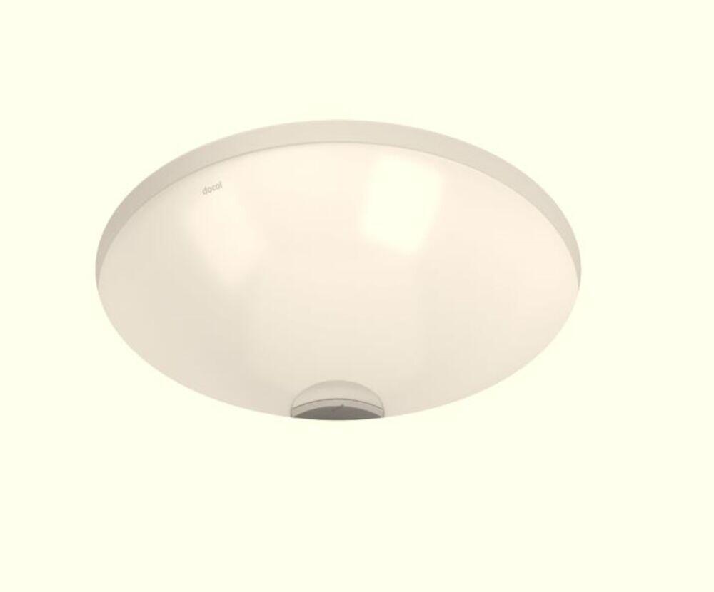 Cuba para Banheiro de Embutir Redonda Branco 39x14 Docol