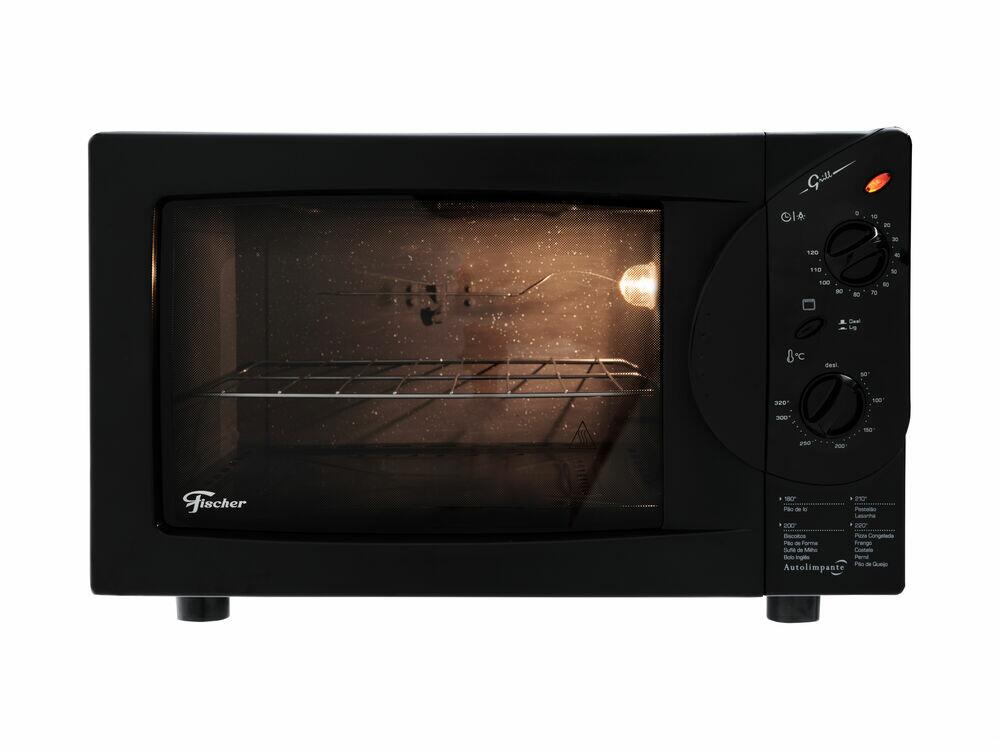 Forno Elétrico 44l Mesa Gourmet Grill Ii Black 127v Fischer
