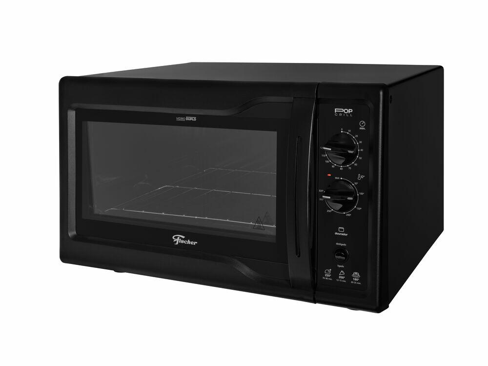 Forno Elétrico Mesa Pop Grill Black 44l Fischer