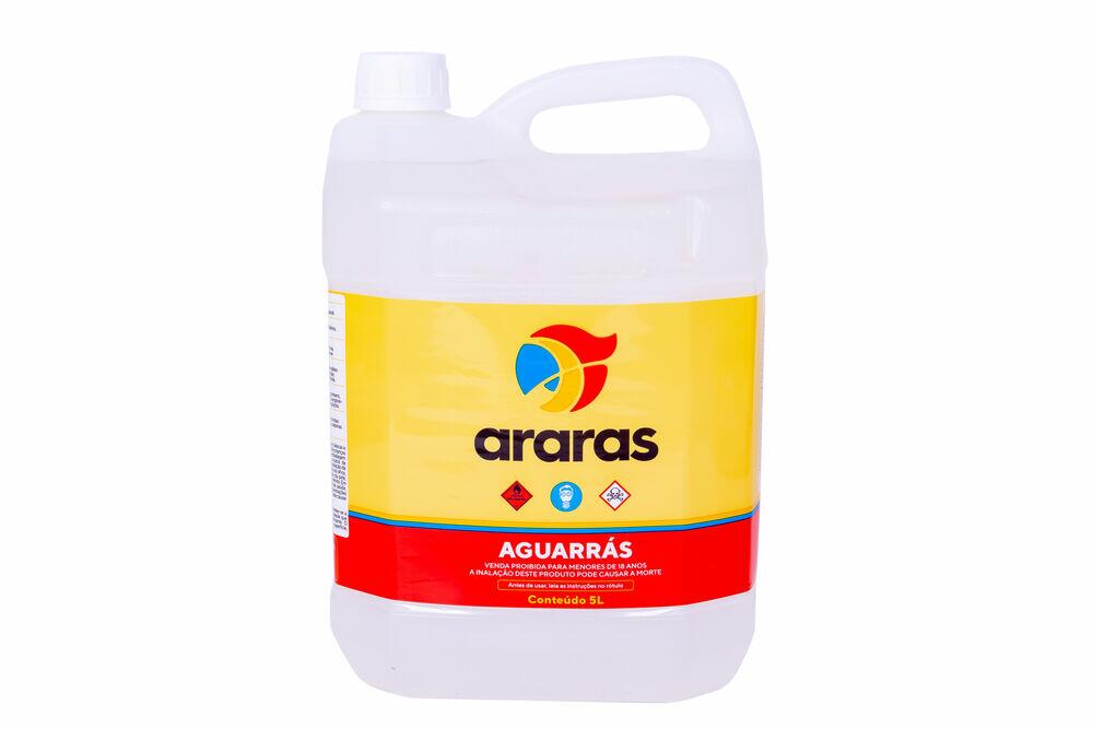 Solvente Garrafa Pet Incolor 5L Araras Química