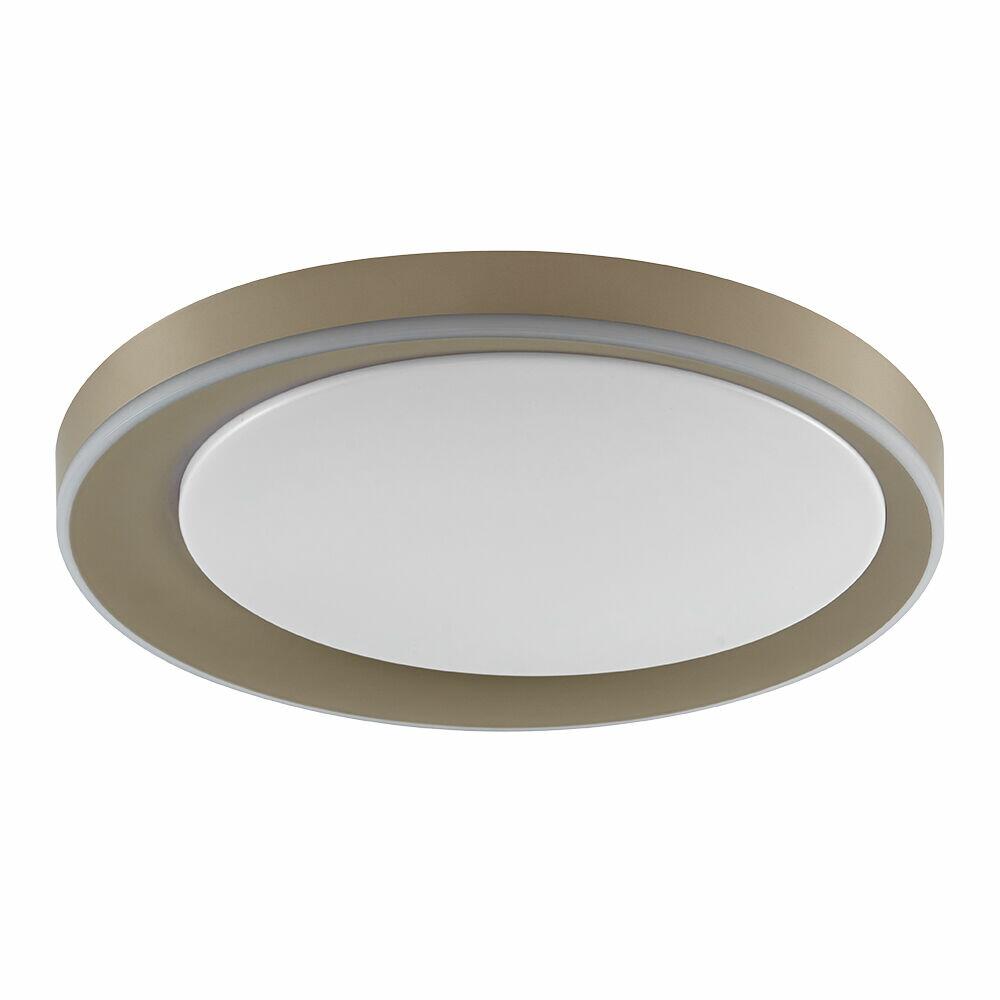 Plafons Led Redondo 24w Astro Bege Bivolt Blumenau Iluminação