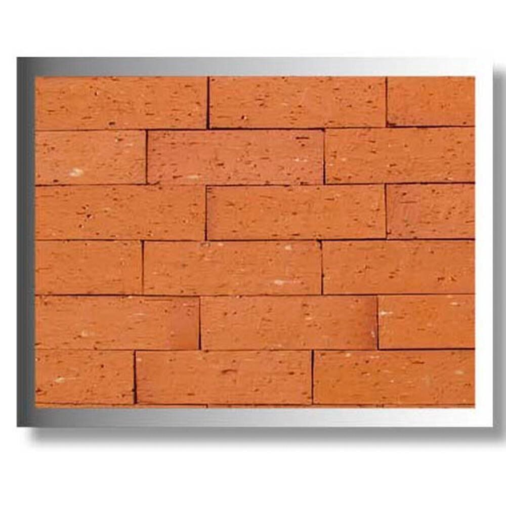 Revestimento Parede Placa Vermelho 22,5X7X2 Málaga