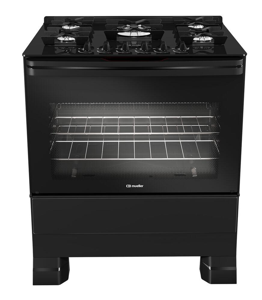 Fogão de Piso 5bc Mfv5bf Preto Bivolt Mueller