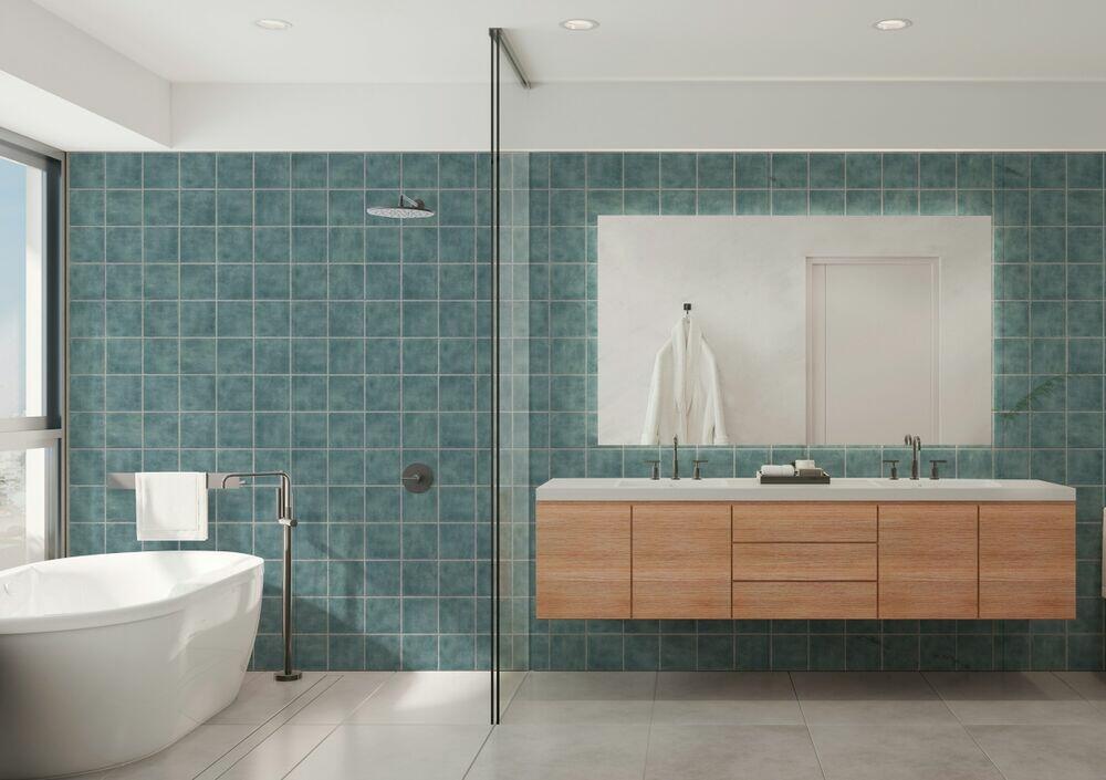 Piso Cerâmico Cora Bold Acetinado 20x20 Pierini